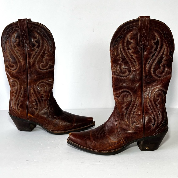Ariat Shoes - Ariat Heritage Western Snip Toe Cowboy Boots